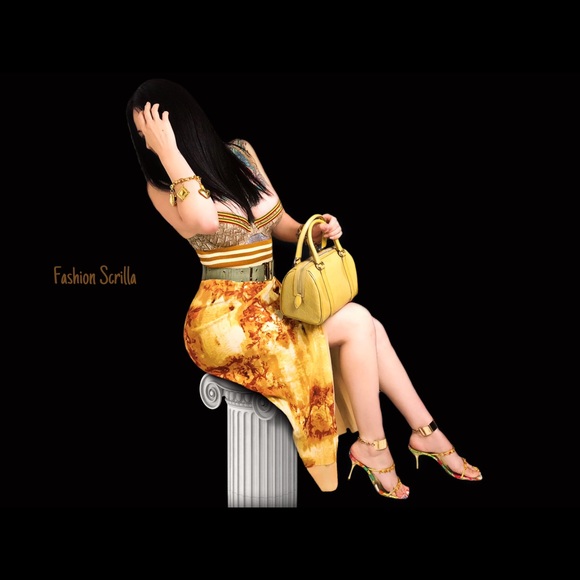 Vintage Christian Dior Street Chic Jacquard Monogram Logo Military Belt Bag - Picture 11 of 14